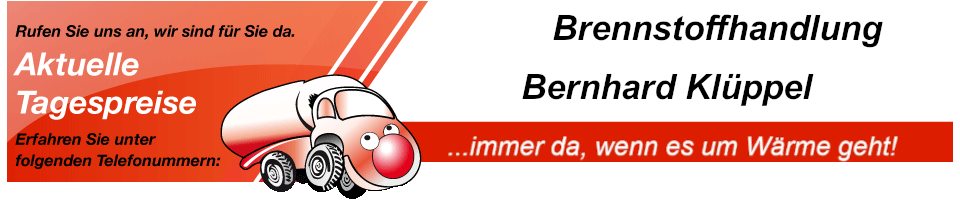 Brennstoffhandlung Bernhard Klüppel